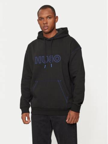 Hugo Світшот Nitlogohood 50521697 Чорний Regular Fit Hugo Світшот Nitlogohood 50521697 Чорний Regular Fit