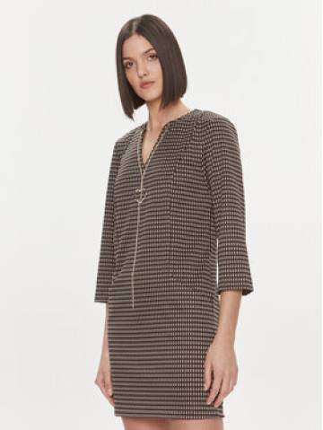 Liu Jo Повсякденна сукня MF3413 J4050 Чорний Regular Fit Liu Jo Повсякденна сукня MF3413 J4050 Чорний Regular Fit