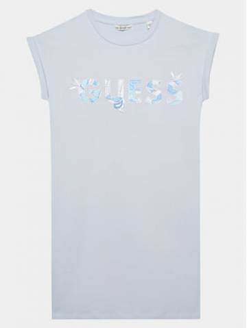 Guess Повсякденна сукня J4GK14 KAE23 Блакитний Regular Fit Guess Повсякденна сукня J4GK14 KAE23 Блакитний Regular Fit