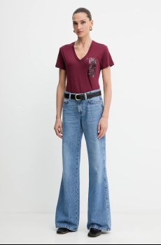 Хлопковая футболка Armani Exchange