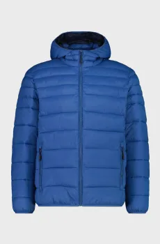 Мужская синяя куртка FIX HOOD SORONA AURA FL Синий 52 CMP 34K2807-N825