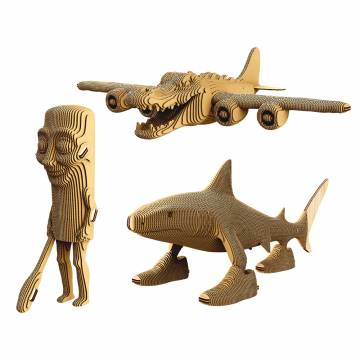 3D пазл Cartonic Tralalero Tralala and friends 3 в 1 (CARTTRALALA)