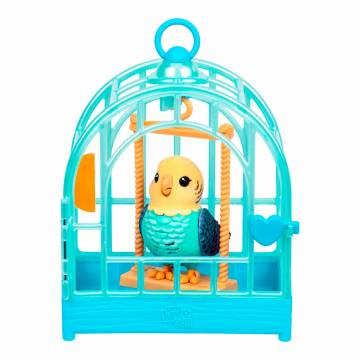 Інтерактивна іграшка Little Live Pets Хвилястий папужка Інді в клітці (26691) Інтерактивна іграшка Little Live Pets Хвилястий папужка Інді в клітці (26691)