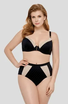 Женские черные трусики от купальника Черный 42 MARC&ANDRE L2014-ZP-HWP