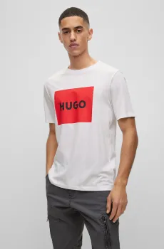 Мужская белая футболка Белый XXL HUGO 50467952;100