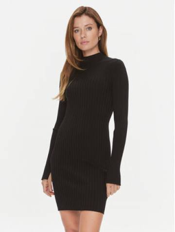 Calvin Klein Трикотажна сукня Iconic K20K206119 Чорний Slim Fit Calvin Klein Трикотажна сукня Iconic K20K206119 Чорний Slim Fit