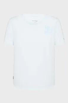 Женская голубая футболка STOPWATCH GRAPHIC Голубой L Saucony SAW800490-IMS5