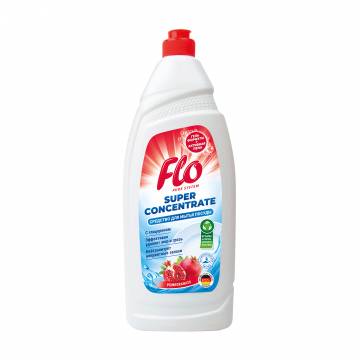 Концентрированное средство для мытья посуды Flo Pomegranate, 900 мл Концентрированное средство для мытья посуды Flo Pomegranate, 900 мл