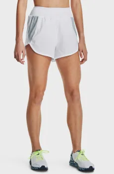 Женские белые шорты UA Fly By Elite HI SHORT Белый XS Under Armour 1373328-101
