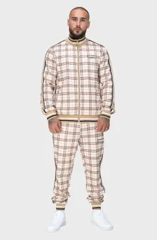 Мужской спортивный костюм в клетку (кофта, брюки) CAMROSS Разноцветный XXL Lonsdale 117845