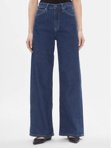 Calvin Klein Джинси High Rise Wide - Mid Blue K20K206304 Cиній Relaxed Fit Calvin Klein Джинси High Rise Wide - Mid Blue K20K206304 Cиній Relaxed Fit