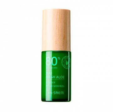 Увлажняющая эссенция для лица The Saem Jeju Fresh Aloe Essence с алоэ вера, 35 мл Увлажняющая эссенция для лица The Saem Jeju Fresh Aloe Essence с алоэ вера, 35 мл