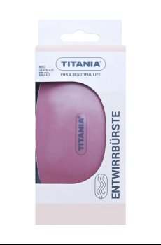 Расческа для распутывания волос Titania, обогащенная маслом аргании и кератином (1799/2 BOX)