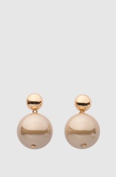 Бежевые серьги Effervescente