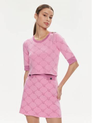 Liu Jo Светр MA4215 MA49I Рожевий Slim Fit Liu Jo Светр MA4215 MA49I Рожевий Slim Fit