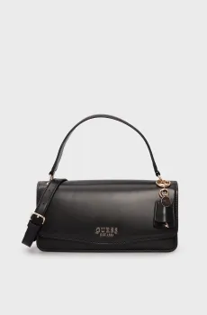 Женская черная сумка ECO EVAINE Черный ONESIZE Guess HWEVG953520