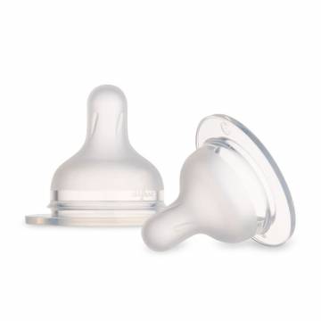 Соски силиконовые Canpol Babies к бутылочке S-Shape, мини, с рождения, 2 шт (59/891) Соски силиконовые Canpol Babies к бутылочке S-Shape, мини, с рождения, 2 шт (59/891)