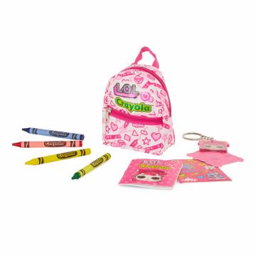 Набір для творчості Crayola Міні-рюкзак рожевий (35054-C) Набір для творчості Crayola Міні-рюкзак рожевий (35054-C)