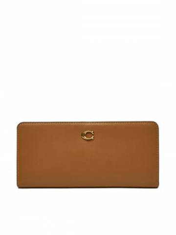 Coach Великий жіночий гаманець CZ096 Коричневий Coach Великий жіночий гаманець CZ096 Коричневий
