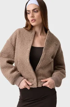Женский бежевый бомбер Бежевый XS Guess V6YL08.W3267;G1AQ