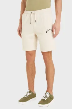 Мужские белые шорты HILFIGER ARCHED Белый XL Tommy Hilfiger MW0MW34449
