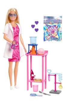 Игровой набор Barbie Ученая, от 3 лет, 29 см (JCR70)