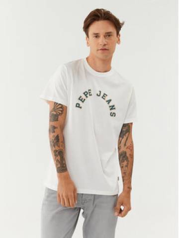 Pepe Jeans Футболка Westend Tee PM509124 Білий Regular Fit Pepe Jeans Футболка Westend Tee PM509124 Білий Regular Fit