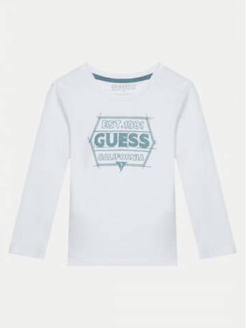 Guess Блузка N5RI26 K8HM4 Білий Regular Fit Guess Блузка N5RI26 K8HM4 Білий Regular Fit