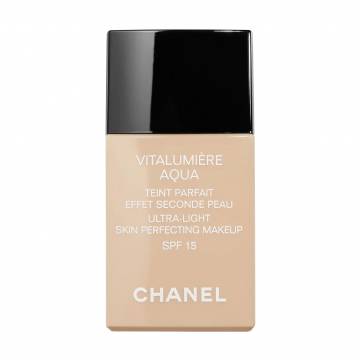 Тональный флюид для лица Chanel Vitalumiere Aqua SPF 15, 22 Beige Rose, 30 мл Тональный флюид для лица Chanel Vitalumiere Aqua SPF 15, 22 Beige Rose, 30 мл