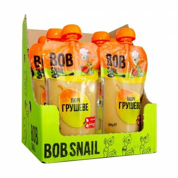 Шеф-пюре фруктовое Bob Snail Грушевое, 10*250 г Шеф-пюре фруктовое Bob Snail Грушевое, 10*250 г