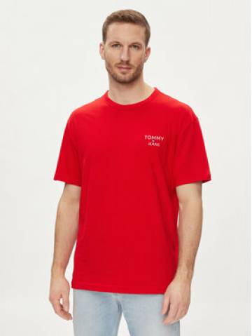 Tommy Jeans Футболка DM0DM18872 Червоний Regular Fit Tommy Jeans Футболка DM0DM18872 Червоний Regular Fit