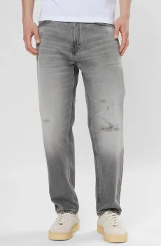 Мужские серые джинсы Серый 36 HUGO 50555138;031