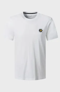 Мужская белая футболка Белый M Pierre Cardin PC.-C5 21500.2120