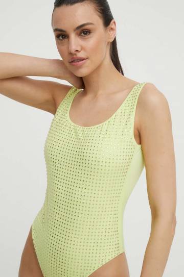 Слитный купальник Guess цвет зелёный мягкая чашечка Слитный купальник Guess цвет зелёный мягкая чашечка