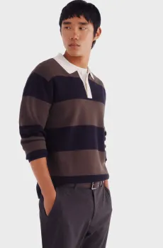 Мужское поло Разноцветный 3XL SPRINGFIELD 1402521