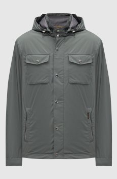 Зеленая куртка FENZI