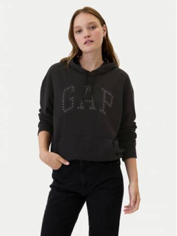 Gap Світшот 541904-02 Чорний Relaxed Fit Gap Світшот 541904-02 Чорний Relaxed Fit