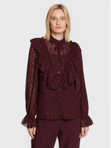Bruuns Bazaar Сорочка Angelonia Aliyha BBW3089 Бордовий Regular Fit Bruuns Bazaar Сорочка Angelonia Aliyha BBW3089 Бордовий Regular Fit