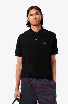 Мужское черное поло L.12.12 Черный L-XL Lacoste L1212031