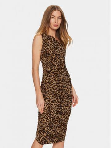 NORMA KAMALI Коктейльна сукня KK4223PL667438 Коричневий Slim Fit NORMA KAMALI Коктейльна сукня KK4223PL667438 Коричневий Slim Fit
