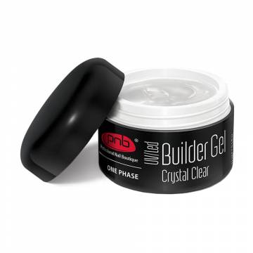 Уценка! Однофазный моделирующий гель для ногтей PNB UV/LED One Phase Builder Gel Сrystal Clear прозрачный, 50 мл Уценка! Однофазный моделирующий гель для ногтей PNB UV/LED One Phase Builder Gel Сrystal Clear прозрачный, 50 мл