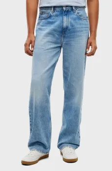 Мужские голубые джинсы RELAXED RIVER PAOLO INDIGO Голубой 34-32 Tommy Hilfiger MW0MW43484
