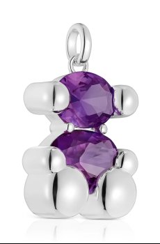 Серебряный кулон Tous Bold Bear Lab