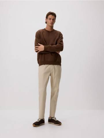 Reserved - Джогери slim - кремовий - 481GC-01X