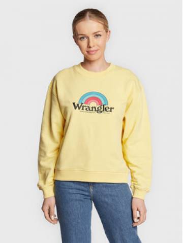 Wrangler Світшот Retro W6N0HAY19 112146217 Жовтий Regular Fit Wrangler Світшот Retro W6N0HAY19 112146217 Жовтий Regular Fit
