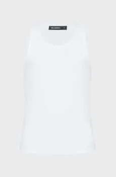 Мужская белая майка Белый XXL Karl Lagerfeld 561238.755051;10