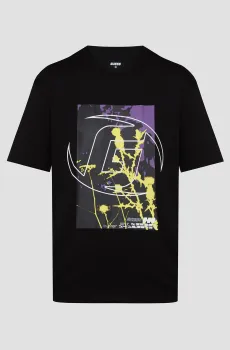 Мужская черная футболка Черный M Guess Z5YI13.I3Z14;JBLK