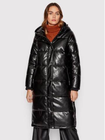 DKNY Куртка зі штучної шкіри DL1MPH53 Чорний Regular Fit DKNY Куртка зі штучної шкіри DL1MPH53 Чорний Regular Fit