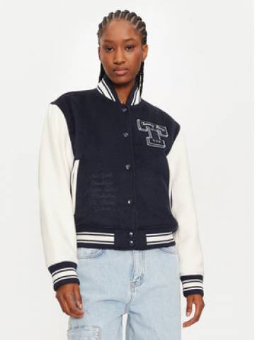 Tommy Jeans Куртка бомбер Letterman DW0DW18845 Cиній Regular Fit Tommy Jeans Куртка бомбер Letterman DW0DW18845 Cиній Regular Fit
