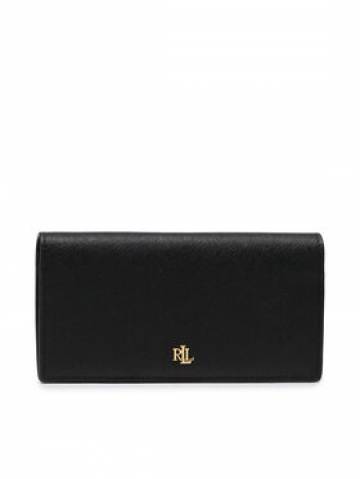 Lauren Ralph Lauren Великий жіночий гаманець Slim Wallet Wlt Med 432802917009 Чорний Lauren Ralph Lauren Великий жіночий гаманець Slim Wallet Wlt Med 432802917009 Чорний